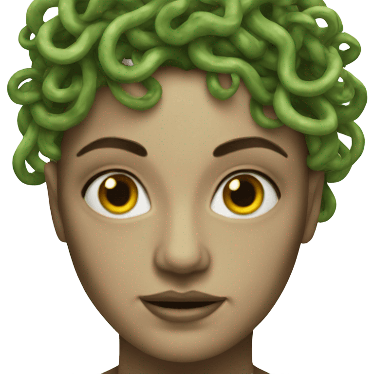 Medusa Realistic emoji