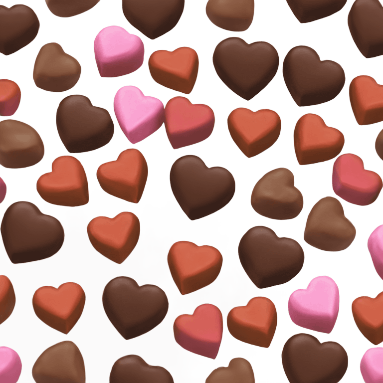 Valentine’s Day heart shaped chocolates emoji