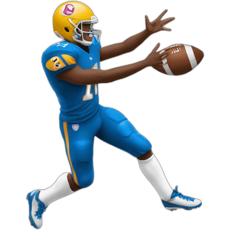 football player shooting the ball emoji