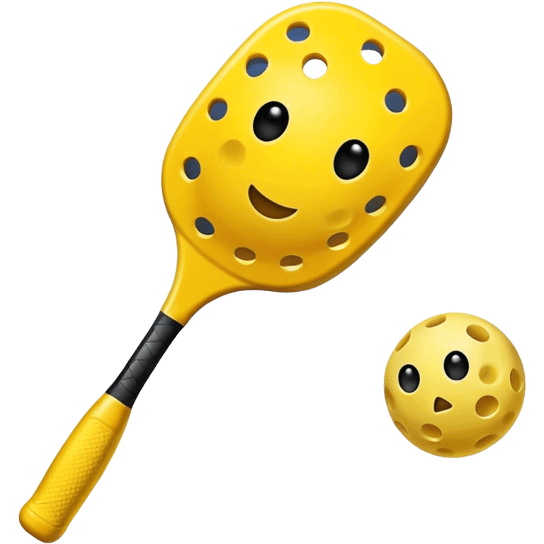 just the ball used for pickleball emoji