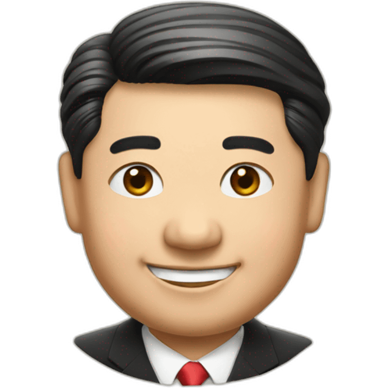 Smile president Xi emoji