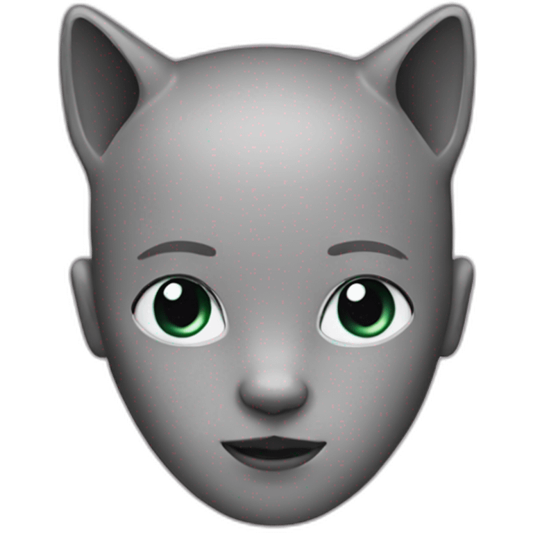 Human with cat head emoji