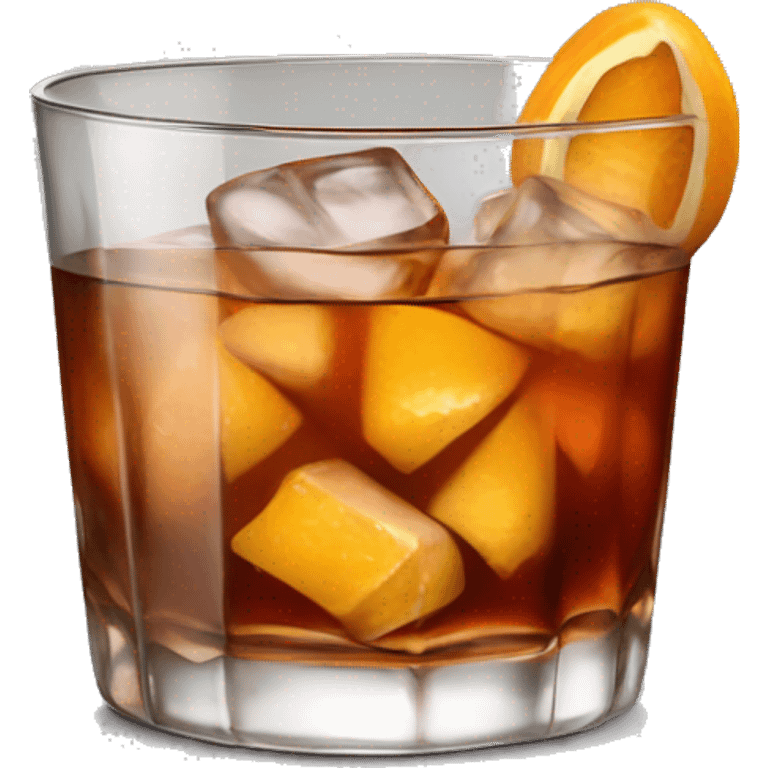 old fashioned cocktail  emoji