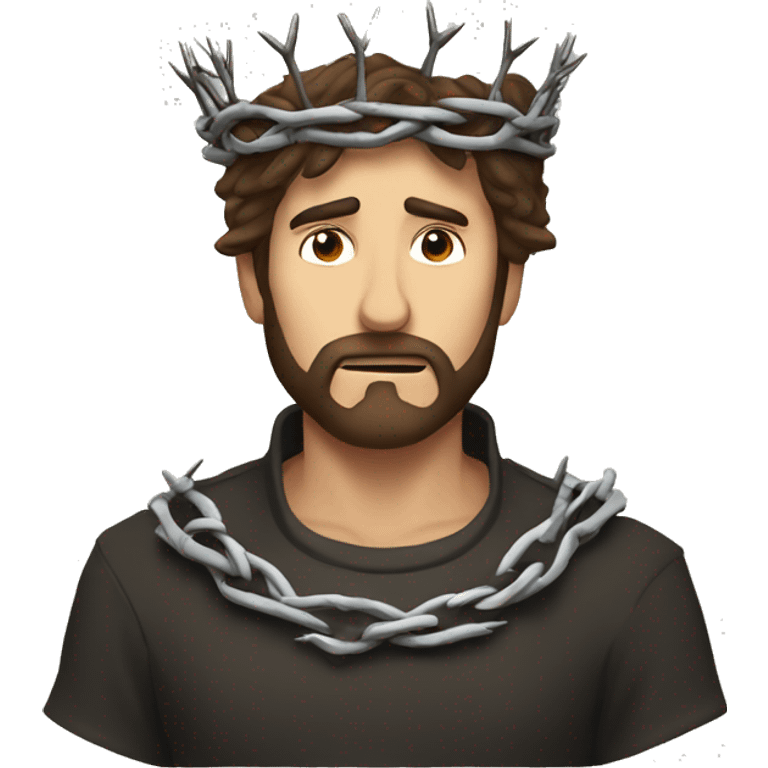 crown of thorns emoji