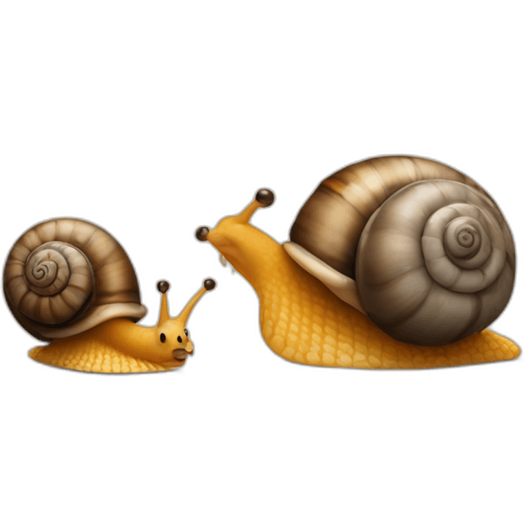 snail and hedgehog emoji