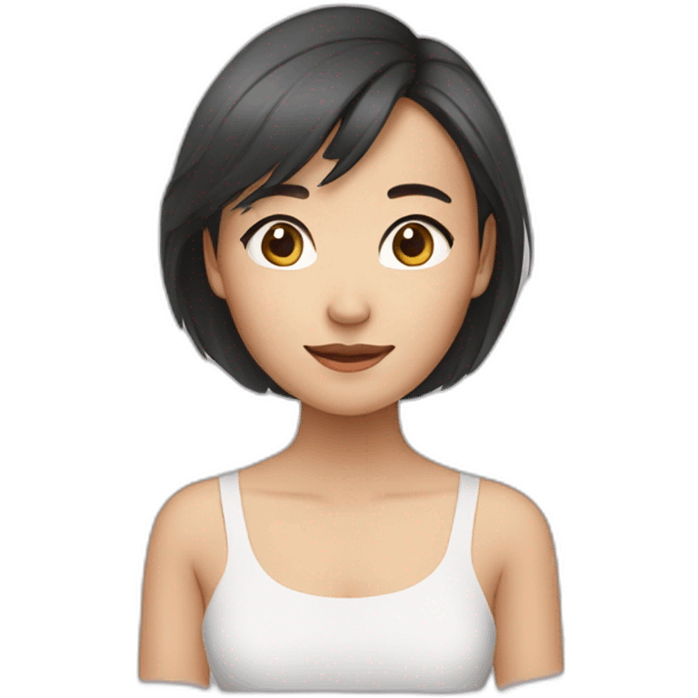 asian young women emoji