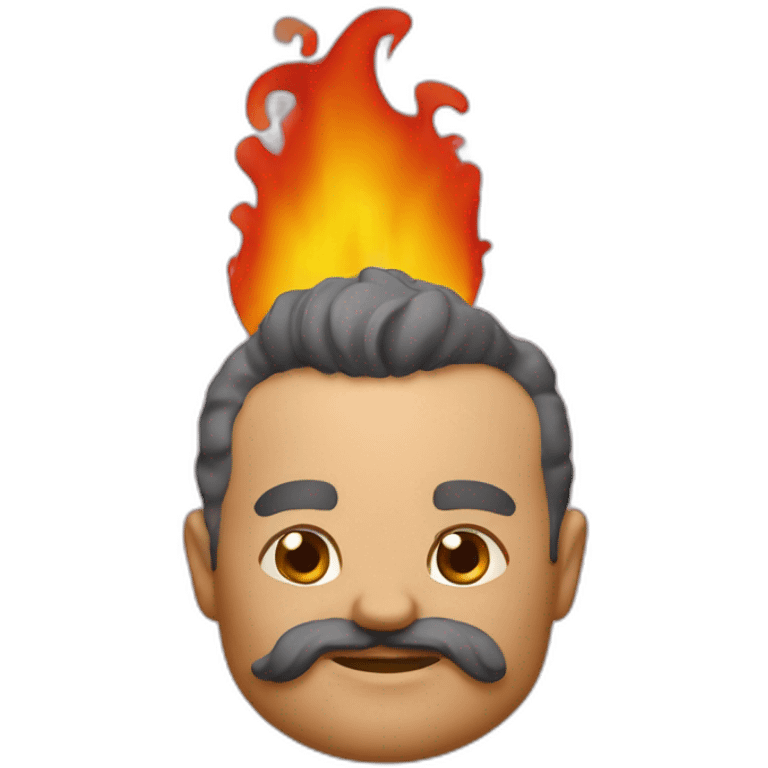 Napoli in fiamme emoji