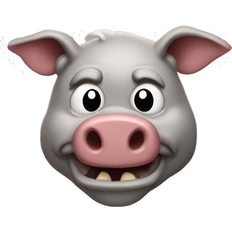 Iron pig emoji