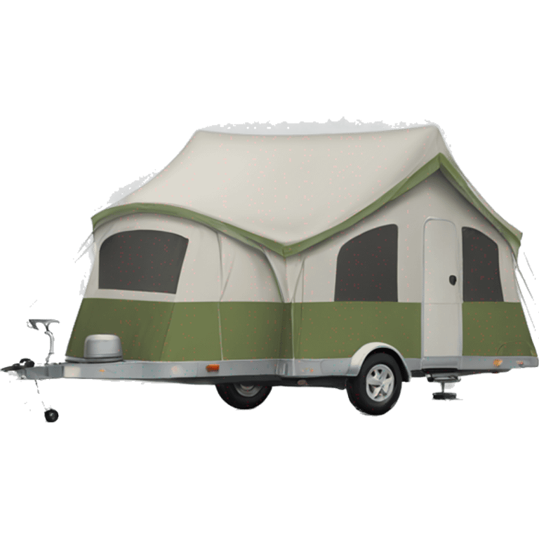 Tent trailer emoji