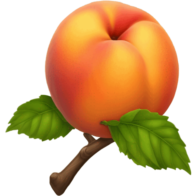 Peach emoji