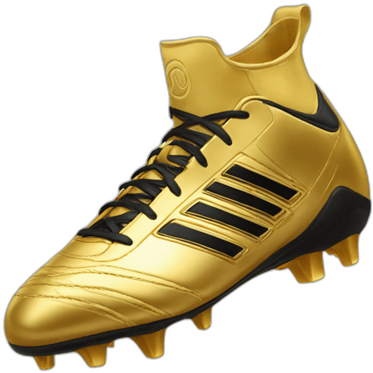 golden football boot emoji