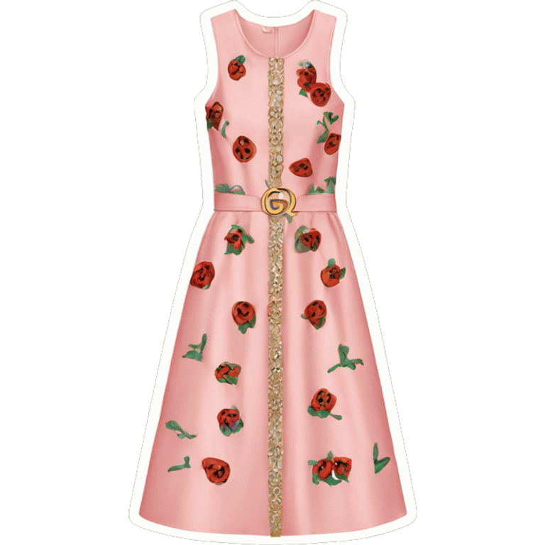 Gucci dress emoji