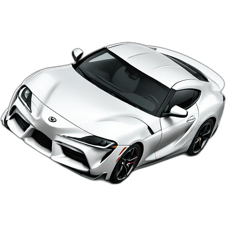 new Toyota supra mk5 white emoji