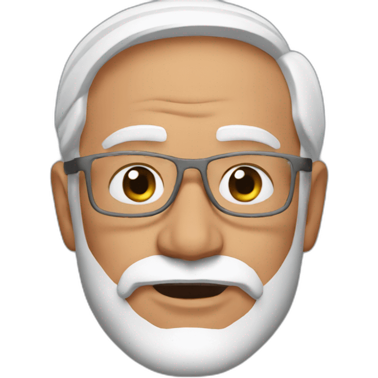 Modi super man emoji