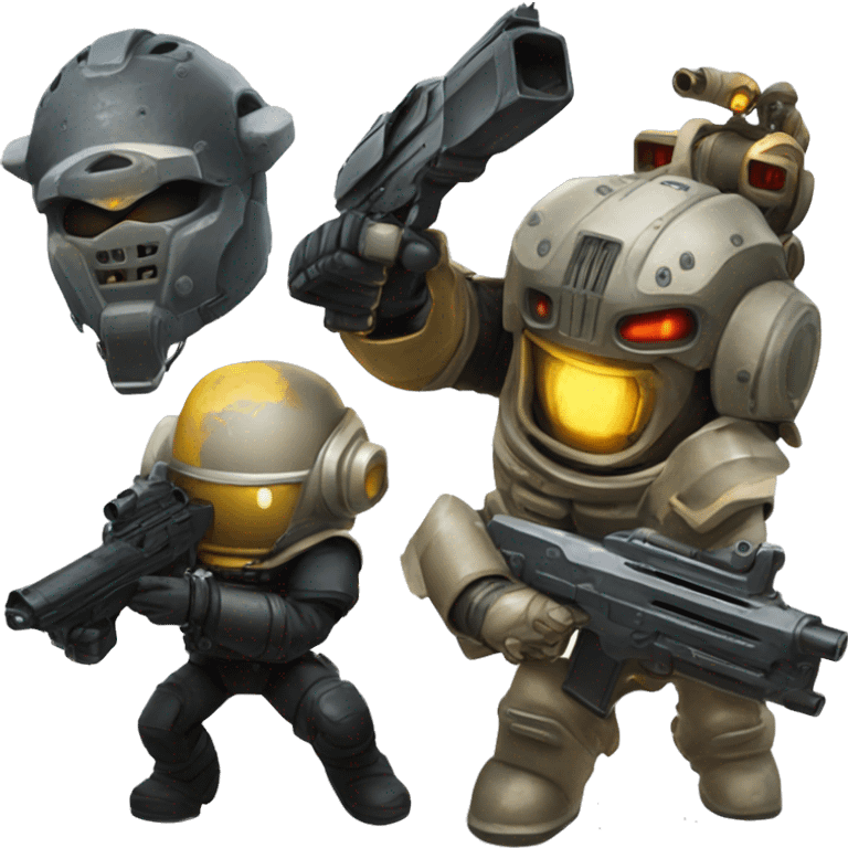 Helldivers vs terminid vs automaton emoji