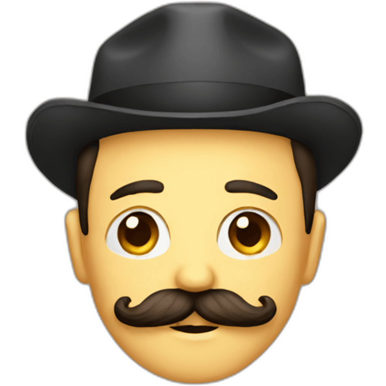 mustache emoji