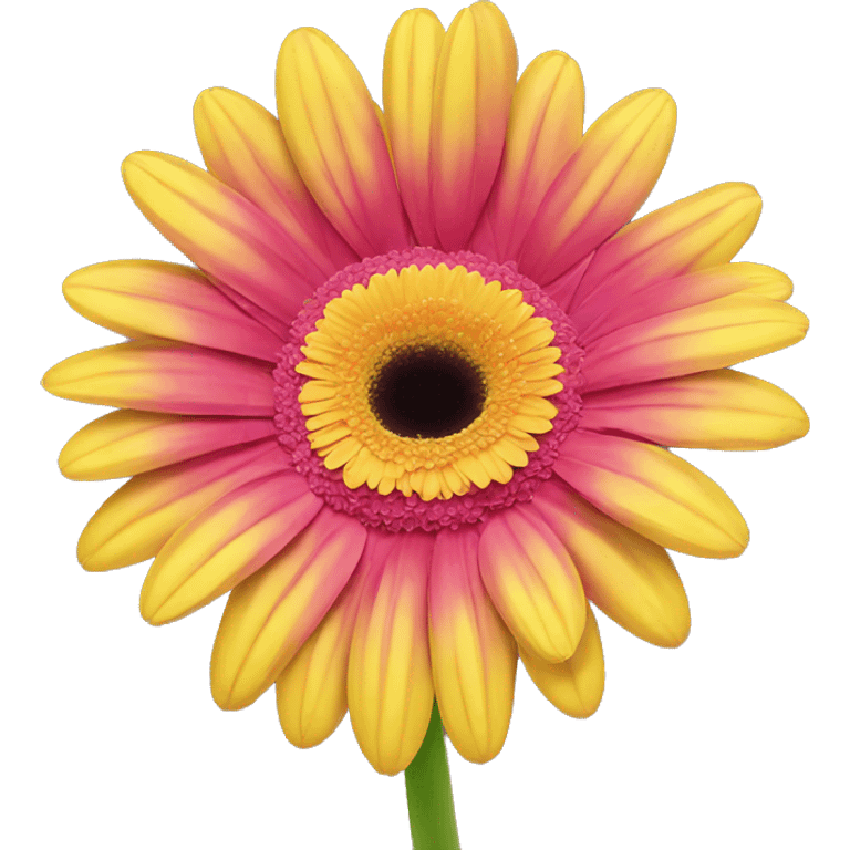 GERBERA amarillo  emoji