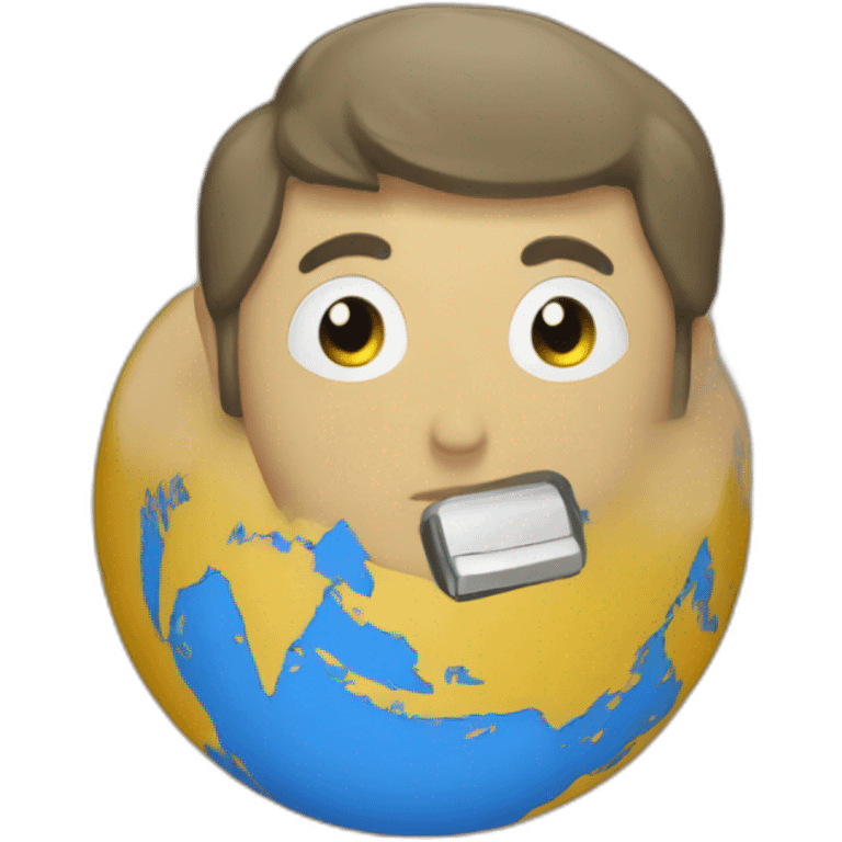 Le disque-monde emoji