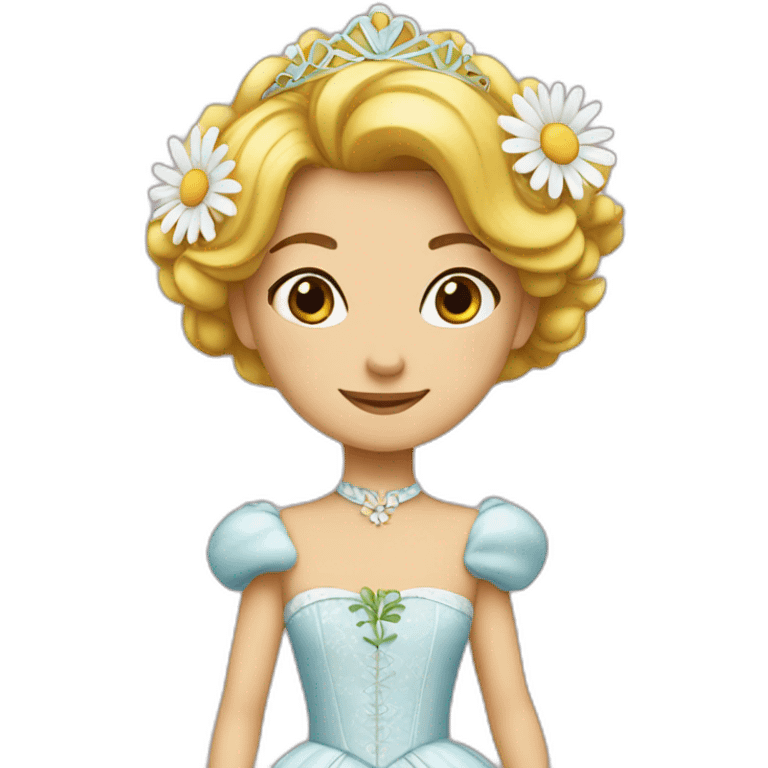 Daisy princesse entière emoji