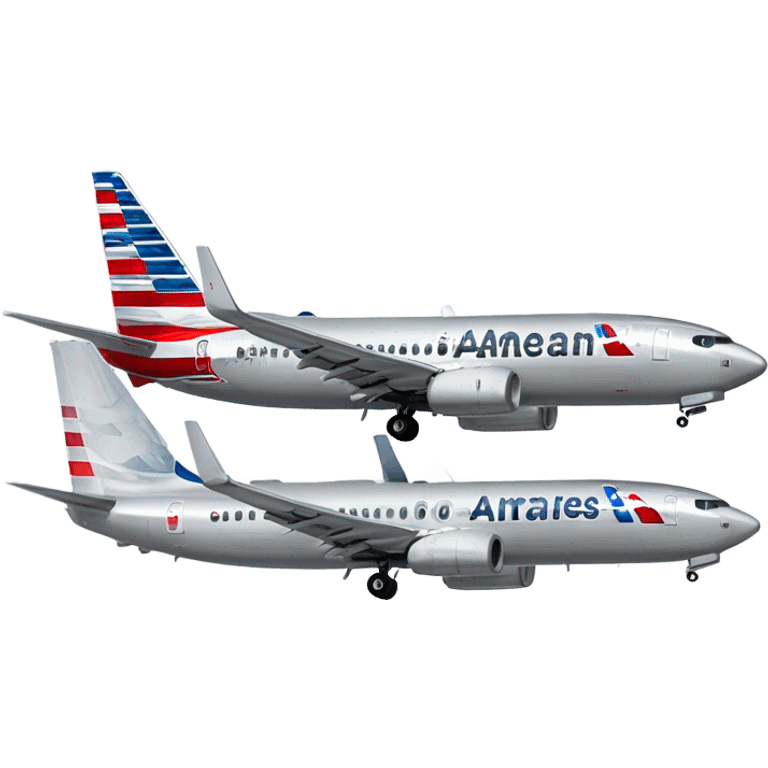 American Airlines 737 Max emoji