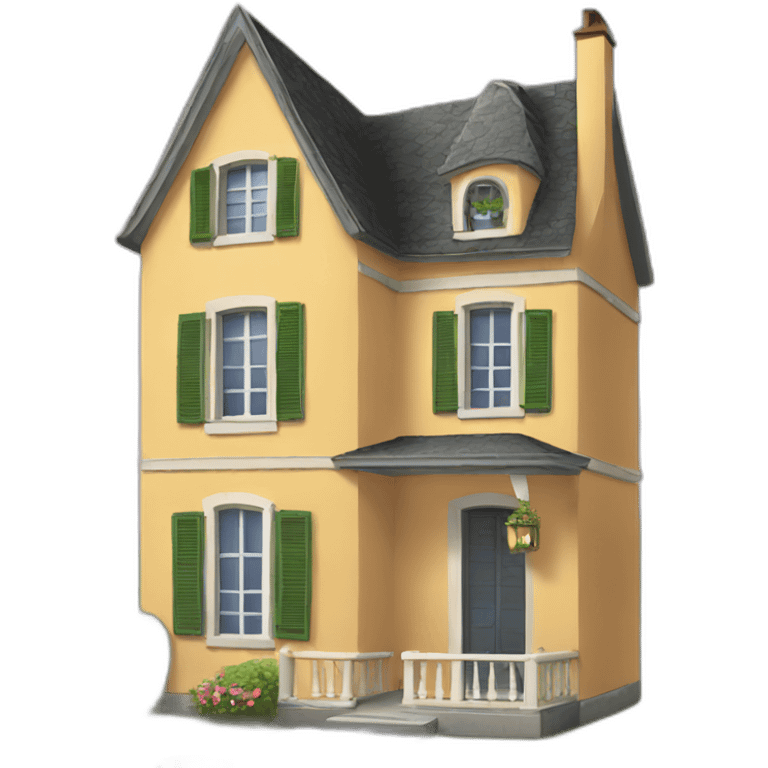 maison en T emoji