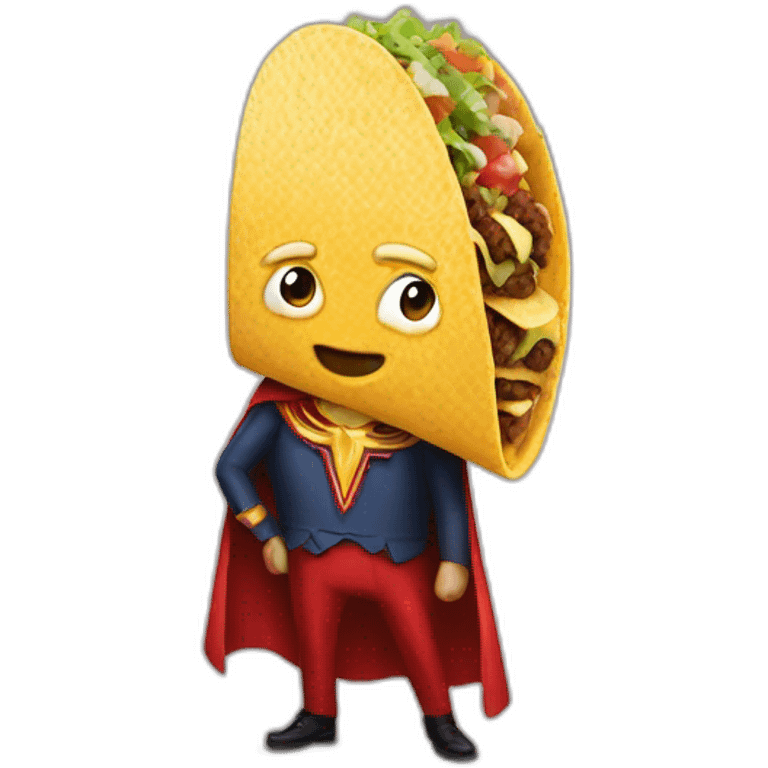 Trump as taco emoji