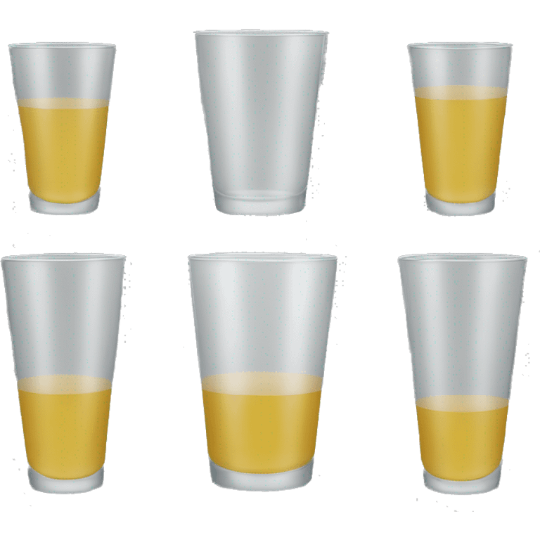 Glass cups emoji