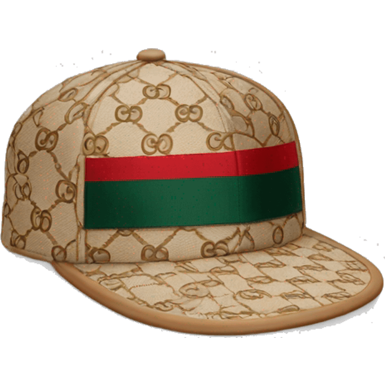 Gucci cap  emoji