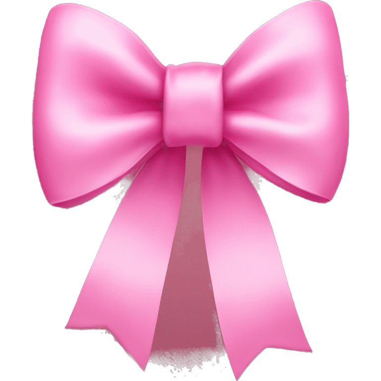 Pink bow emoji