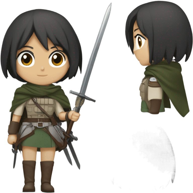 Mikasa ackerman emoji