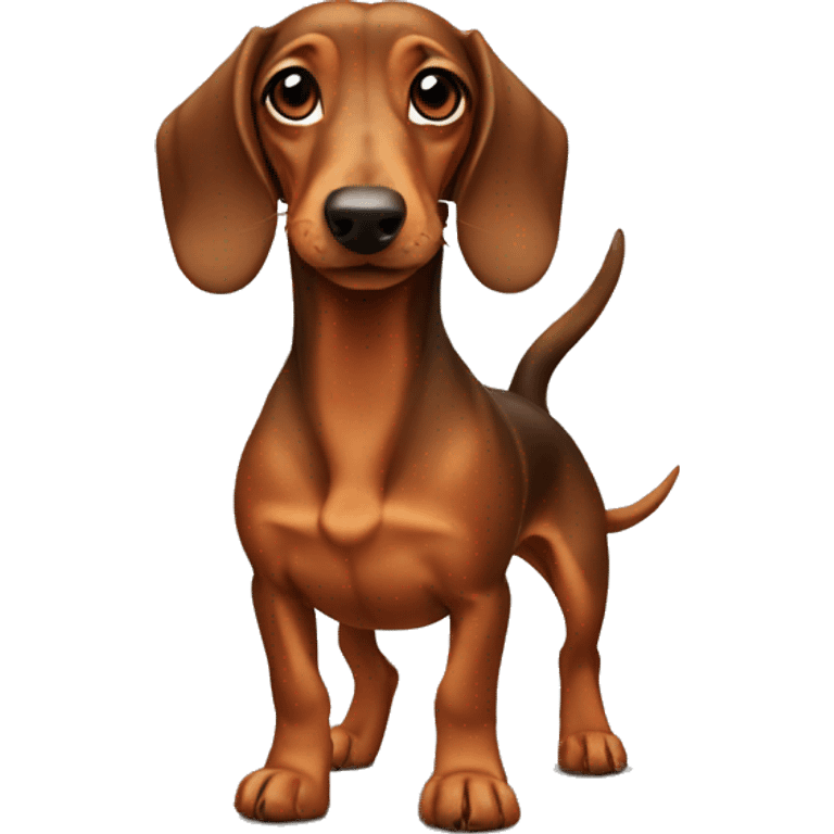 Daschund emoji