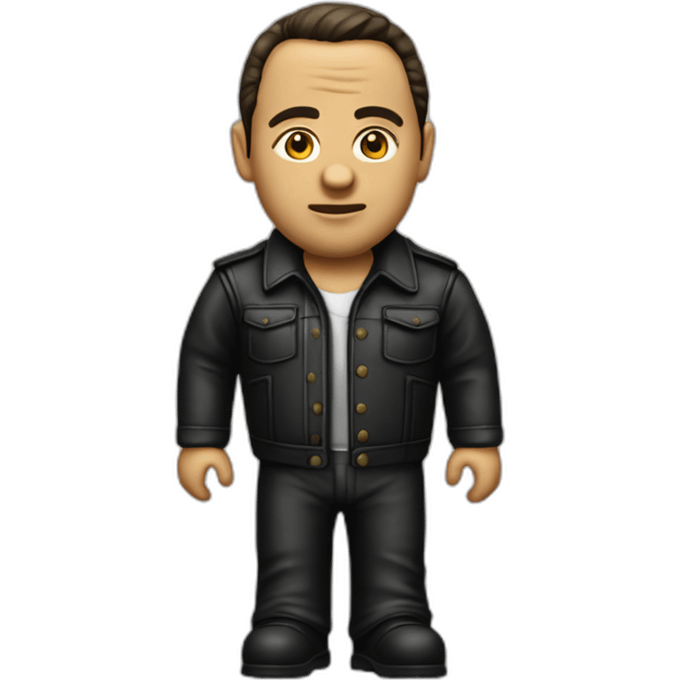 Vito Spatafore sopranos wearing leather emoji