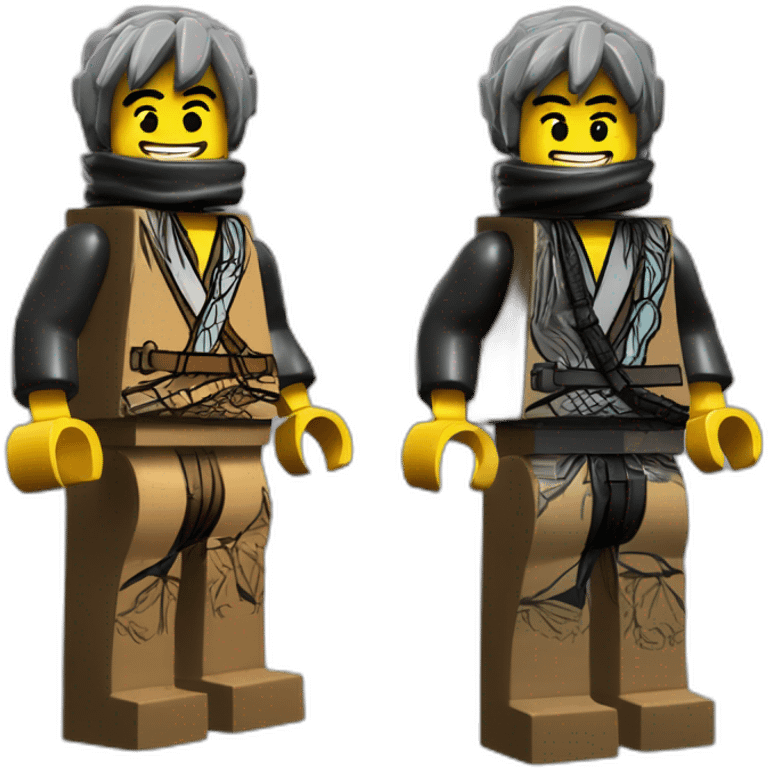 ninjago lego frère vieux et frère jeune emoji