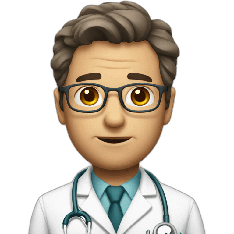 squinting doctor emoji