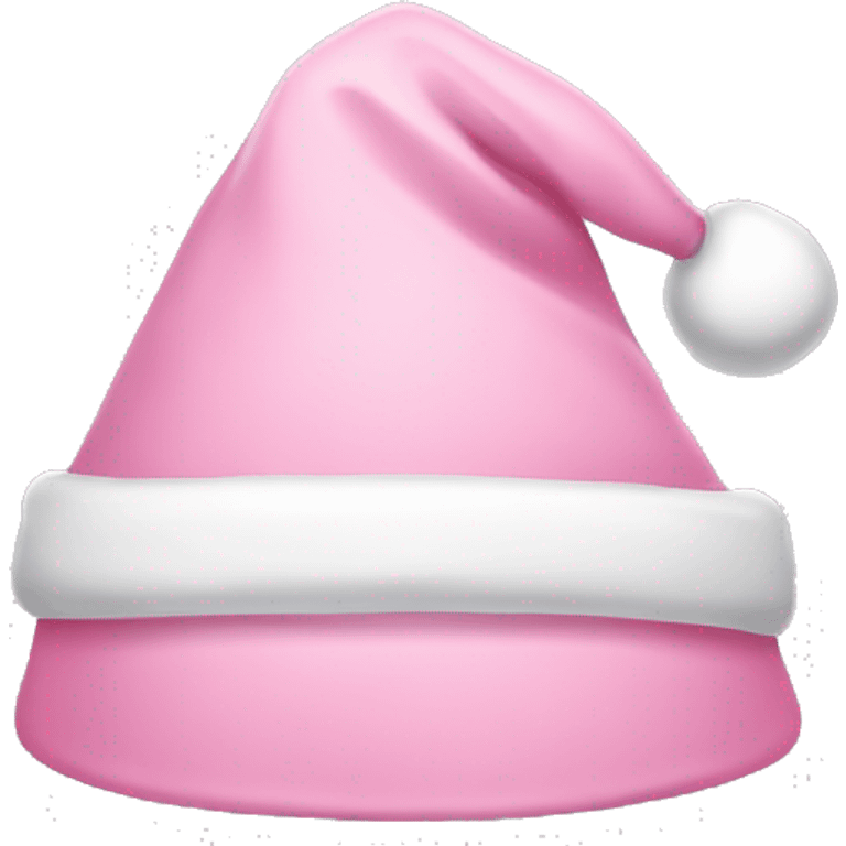 light pink santa hat emoji