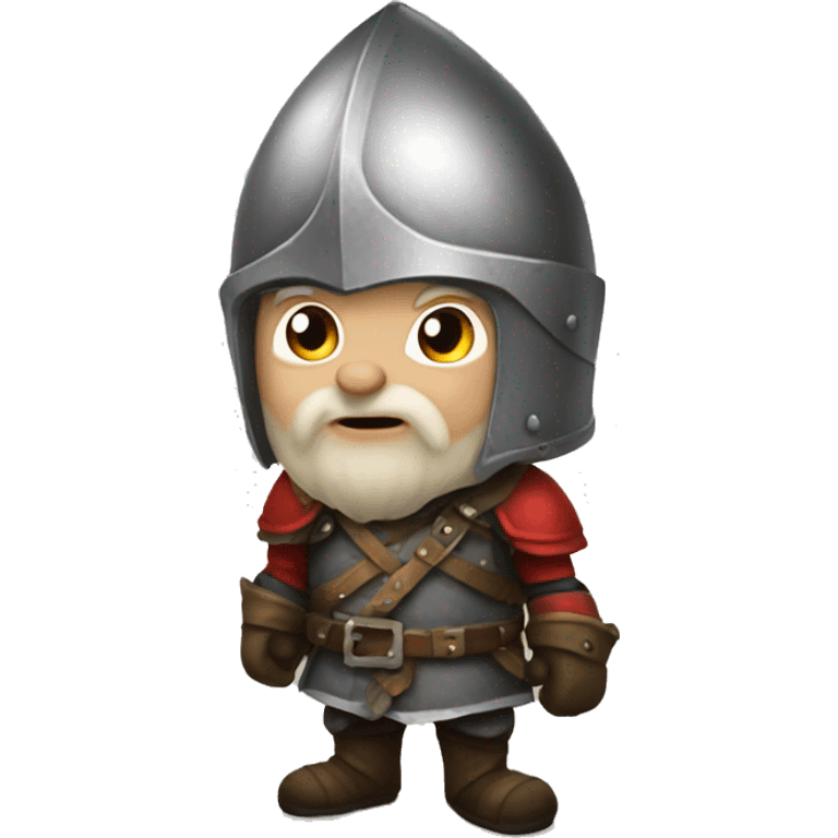 Gnome fight knight  emoji