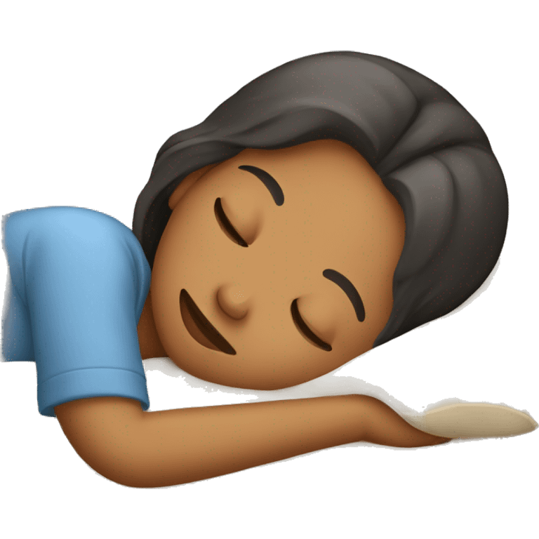 Girl sleeping  emoji