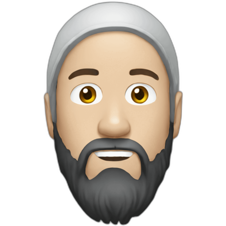 Eminem with beard emoji