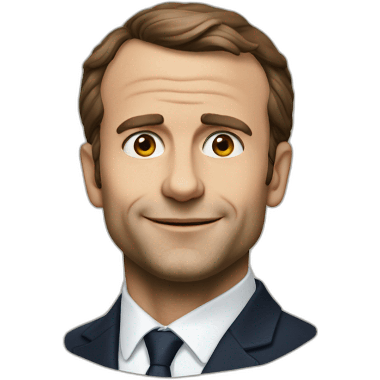 Macron en costar emoji