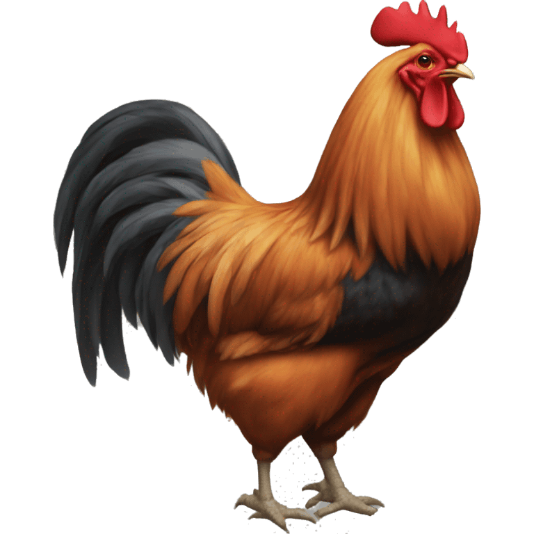 Larg rooster emoji