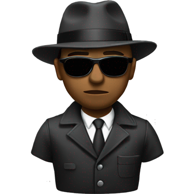 A gangster emoji