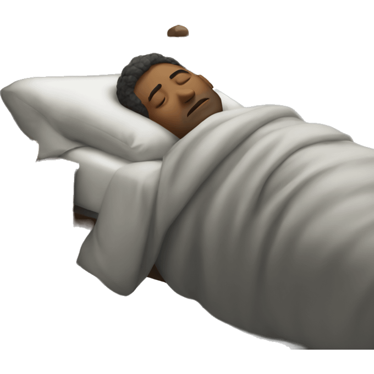 Man sleeping emoji