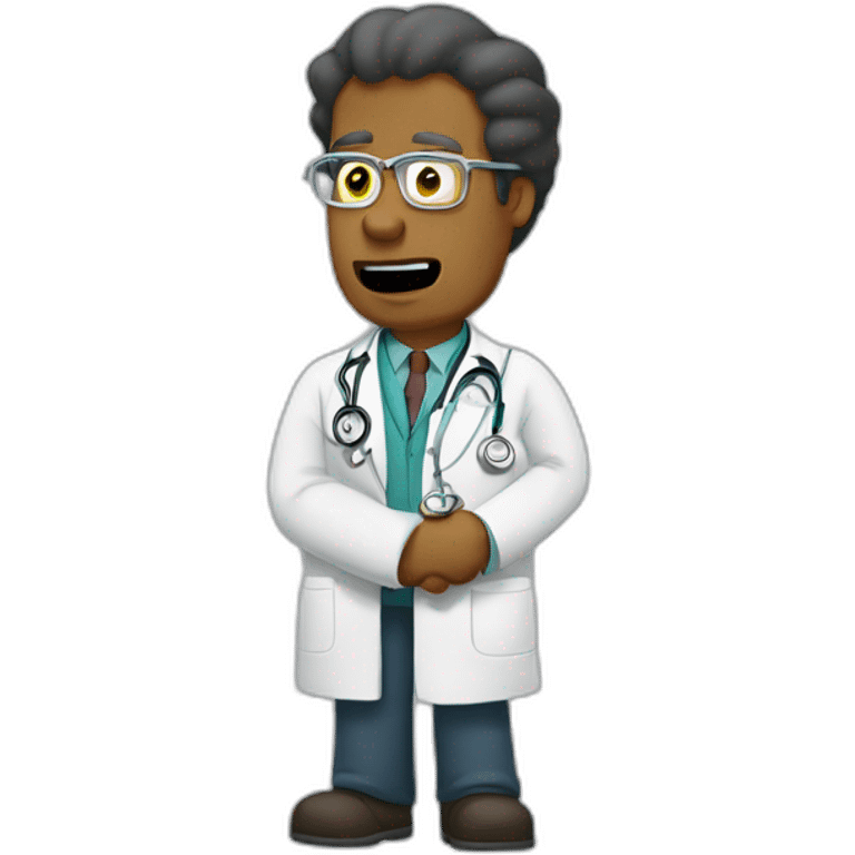 doctor in style homer sympson emoji