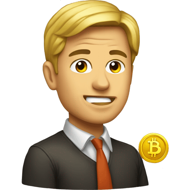 Bitcoin fans emoji emoji