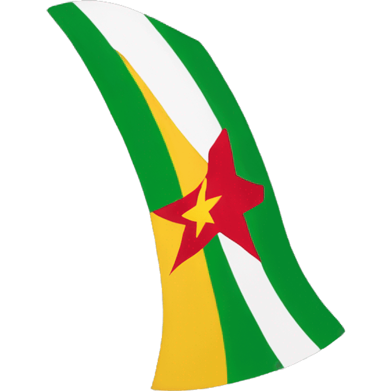 Kurdistan flagg emoji