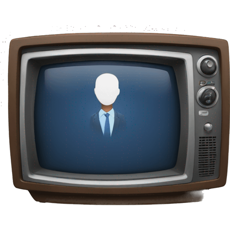 Tv man emoji