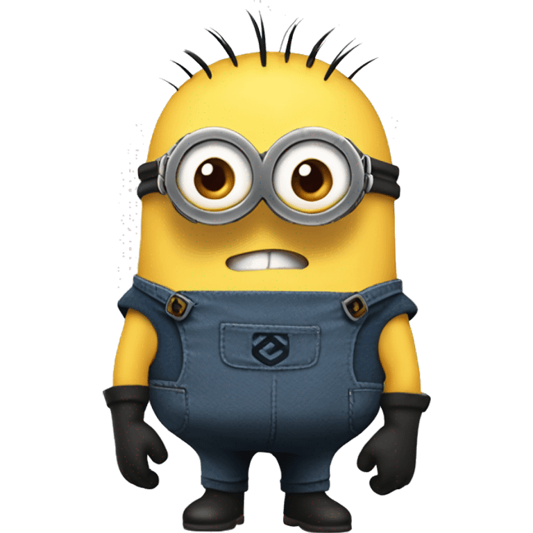 Despicable 4 character mega minion super strength emoji