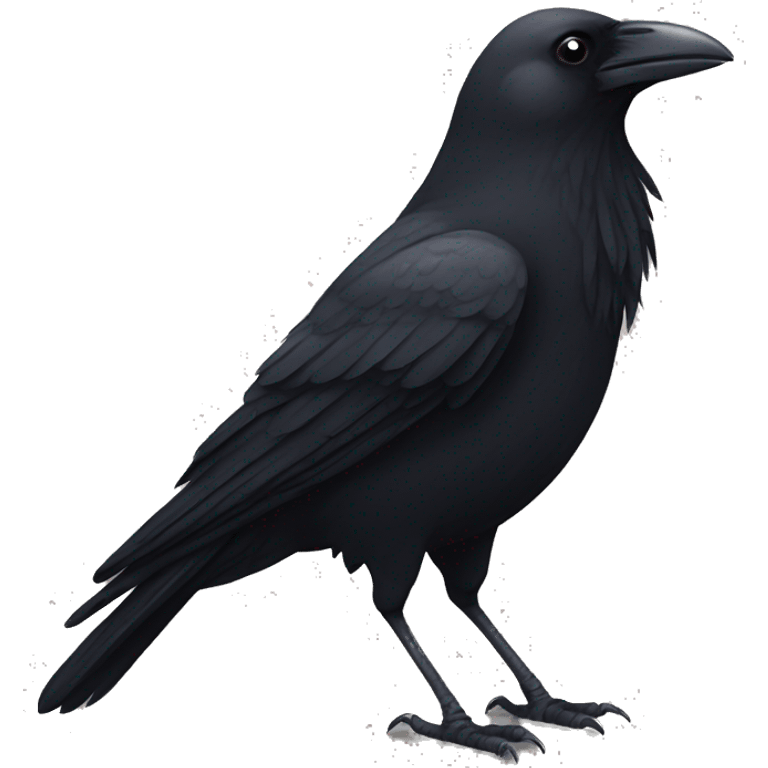 Crow emoji