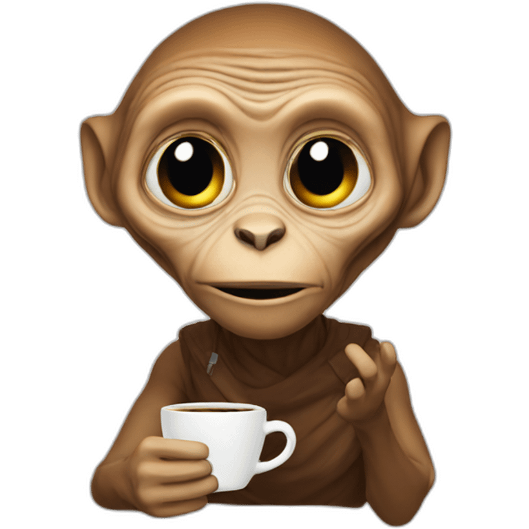 Et-with-coffee emoji