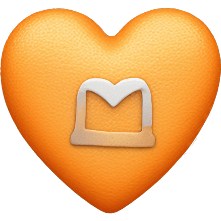 light orange heart with band-aid emoji